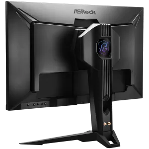 Asrock Gaming Monitor, 27" QHD(2560x1440) IPS, 180 Hz, 99% sRGB, 1000:1, 16:9, 400 cd/m², 178º/178º, 1ms (MPRT), AMD FreeSync, Flicker-free, Height, Swivel, Tilt, 2x 2W Speakers, 2x HDMI 2.0, 1x DP 1.4, 1x Audio Jack (3.5mm), Wi-Fi antenna, 3Y