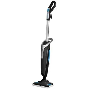 Aparat de curatat cu abur Rowenta RY6555WH, PUTEREA ABURULUI, 1200 W, 30 sec. timp de incalzire, capacitate rezervor apa: 0,6 L, negru/albastru