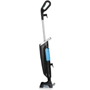Aparat de curatat cu abur Rowenta RY6555WH, PUTEREA ABURULUI, 1200 W, 30 sec. timp de incalzire, capacitate rezervor apa: 0,6 L, negru/albastru