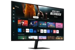 Monitor Samsung 32DM702 32" VA LED, SMART 3840x2160 2xUSB 2.0, 2xHDMI 1.4, USB-C, Wi-Fi 5, Bluetooth, difuzoare, negru