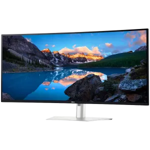 Monitor DELL UltraSharp U4025QW 40" Curved, 5120x2160, WUHD, 120Hz, IPS AG, 21:9, 1000:1, 450 cd/m2, 8ms/5ms, 178/178, DP, HDMI, 2xThunderbolt4 (90W), 3xUSB-C, 5xUSB-A, RJ-45, Audio line out, 2x9W Speakers, Tilt, Swivel, Height Adjust (15cm), 3Y