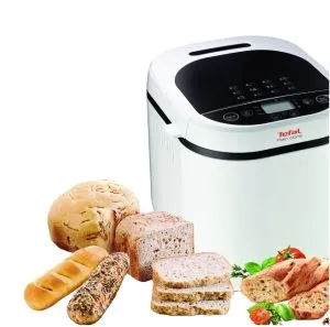 Breadmaker Tefal PF210138, Pain Dore, Breadmaker, 500/750/1 kg, 12 automatic programs, 720W, 3 Levels of crust roasting, LCD display, delayed start, white