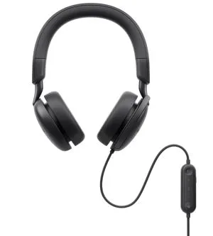 Căști Dell Pro cu cască ANC cu fir WH5024 + Perne pentru urechi pentru căști cu fir/ fără fir Dell Pro - HE524