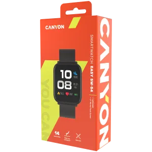 Ceas inteligent CANYON Easy SW-54 Negru