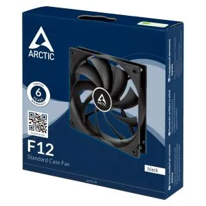 Arctic Arctic Fan F12 (black) - 120mm/1350rpm
