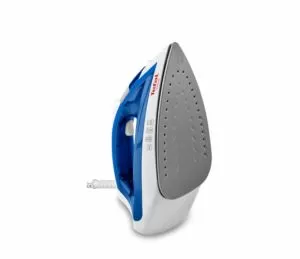 Ютия Tefal FV1711E0, Virtuo white & velvet blue,1800W - 0-24g/min - shot 80g/min - PTFE soleplate - water tank 200 ml - cord length 1,9 m - anti drip function