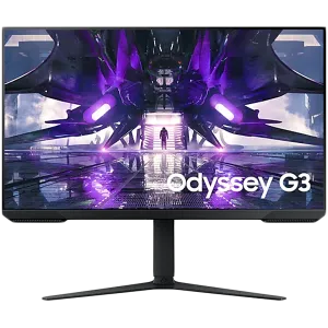 Monitor LED Samsung LS32AG320NUXEN G32A, 32" FHD FLAT 16:9 (1920x1080) VA 165Hz, 250 cd/㎡, 3000:1, 1ms, 178/178, FS, 1xDP 1xHDMI, 3.5 Jack, Tilt/HeightAdj (120mm), VESA 100x100, 2Y