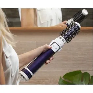 Електрическа четка за коса Rowenta CF9530F0, Brush Activ Volume & Shine, rotative brush, double ionisation, 1000W, 2 temperature settings + cool air, 2 rotation directions, 2 brushes diameters (40 mm - 50 mm)