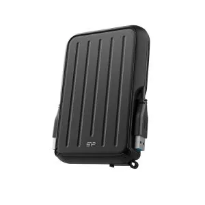 Hard disk extern SILICON POWER Armor A66, 2.5", 1TB, USB3.2 Gen 1, rezistent la șocuri negru
