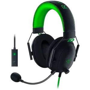 Razer BlackShark V2 - Căști pentru jocuri cu fir + placă de sunet USB - SE - Ambalare mondială