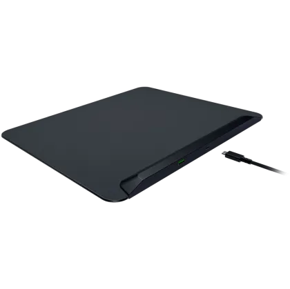 Razer Firefly V2 Pro, Fully Illuminated RGB Gaming Mouse Mat, Edge-to-Edge Backlit Design, 15-Zone Chroma Lighting, Integrated USB 2.0 Port