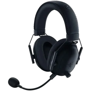 Razer BlackShark V2 Pro for PlayStation, Wireless Gaming Headset, Black, Razer HyperClear Super Wideband Mic, TriForce Titanium 50mm Drivers, HyperSpeed Wireless Technology, Oval Ear Cushions, PlayStation Tempest 3D Audio on PS5, up to 70 hours batt