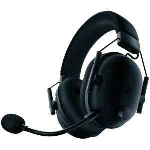 Razer BlackShark V2 Pro for PlayStation, Wireless Gaming Headset, Black, Razer HyperClear Super Wideband Mic, TriForce Titanium 50mm Drivers, HyperSpeed Wireless Technology, Oval Ear Cushions, PlayStation Tempest 3D Audio on PS5, up to 70 hours batt