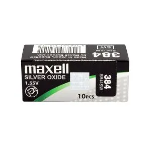 Baterie buton argintie MAXELL SR41 SW /384/ AG3 1.55V