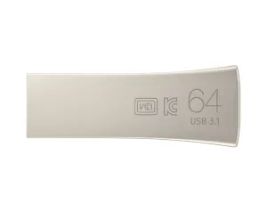 Memorie USB Samsung BAR Plus, 64GB, USB-A, Argintiu