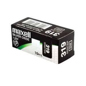 Baterie buton argintie MAXELL SR527 SW 1.55V /319/ 1.55V