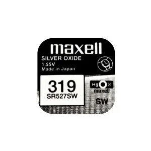 Baterie buton argintie MAXELL SR527 SW 1.55V /319/ 1.55V