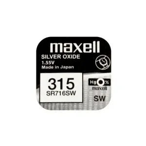 Baterie buton argintie MAXELL SR716 SW 1.55V /315/