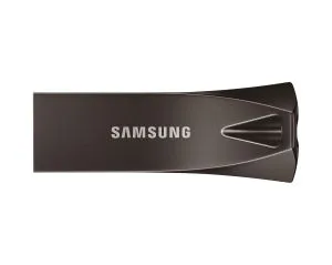 Memorie USB Samsung BAR Plus, 256 GB, USB-A, Gri titan