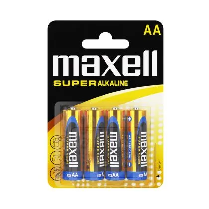 Baterii superalcaline MAXELL LR03 XL /4 buc. în ambalaj/ 1.5V
