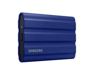 SSD extern Samsung T7 Shield, 1TB USB-C, albastru