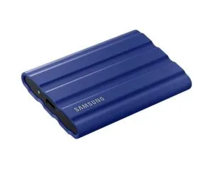SSD extern Samsung T7 Shield, 1TB USB-C, albastru