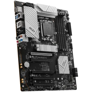 MSI PRO B760-P II, ATX, Intel B760, LGA 1700, Dual Channel DDR4 până la 7000MHz, 4xDDR5, 5x sloturi PCIe x16, 2x sloturi M.2, 1x HDMI, 4x USB 2.0, 4x USB 5Gbps, 4x USB 5Gbps, 4x USB 5Gbps, . 2.5G LAN, 4x LED EZ Debug, 3Y