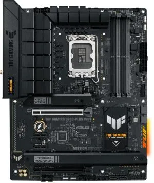 ASUS TUF GAMING B760-PLUS WIFI LGA 1700 4DDR5 ATX 4xSATA MB 1xHDMI 2.1 1xDP 1.4 3xM.2