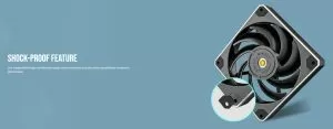 Montech вентилатор METAL 120 PWM, Fan 120mm, PWM