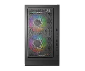 Montech кутия X3 MESH, Mid-tower Case, TG, 6 fixed RGB Fans, Black