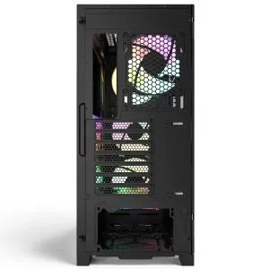Montech кутия AIR 1000 PREMIUM, Mid-tower Case, TG, 2 Front Panels, 4x120mm ARGB Fans, Black
