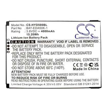 Baterie pentru scaner de coduri de bare Honeywell EDA50K ScanPal 50 BAT-EDA50K-1 LiIon 3.8V 4000mAh Cameron Sino