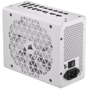 Corsair RMx Shift White Series, RM1200x Shift White, 1200 Watt, 80 PLUS GOLD, Fully Modular Power Supply