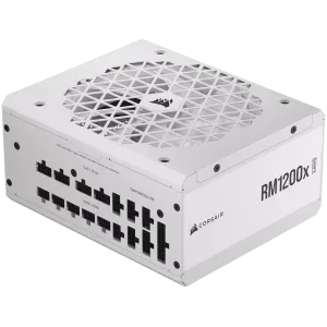 Corsair RMx Shift White Series, RM1200x Shift White, 1200 Watt, 80 PLUS GOLD, Fully Modular Power Supply