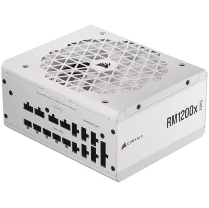 Corsair RMx Shift White Series, RM1200x Shift White, 1200 Watt, 80 PLUS GOLD, Fully Modular Power Supply