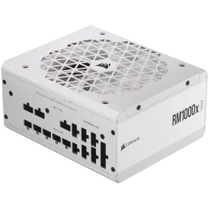 CORSAIR RMx Shift White Series, RM1000x Shift White, 1000 Watt, 80 PLUS GOLD, Fully Modular Power Supply