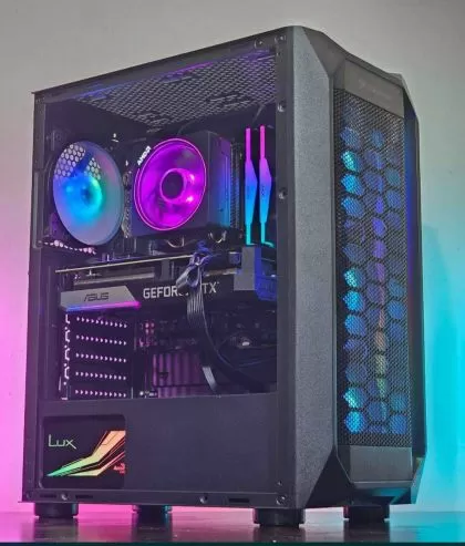 RTX 4060Ti 16GB /  Ryzen 7-7700 / RAM 32GB /  SSD 512GB / Геймърски компютър DarkReaper 133