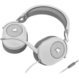 Corsair HS65 Surround Headset, White - EU