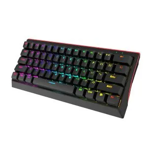 Tastatură de gaming Marvo Tastatură mecanică de gaming 61 de taste TKL - Hecate 61B - KG962G - comutatoare ALBASTRU