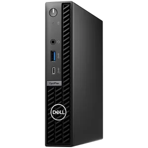 Dell OptiPlex 7020 MFF, Intel Core i5-14500T vPro (14C, 20T, 24MB cache, up to 4.8GHz), 8GB (1x8GB) DDR5, 512GB M.2 SSD, Integrated Graphics, Wi-Fi+BT, BG KBD, Mouse, Ubuntu, 3Y ProSupport