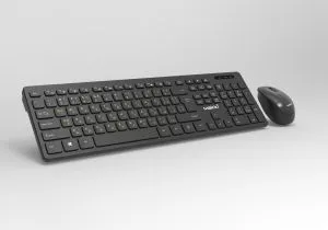 Makki БДС клавиатура и мишка Combo Keyboard and Mouse Wireless 2.4G BG low-profile chocolate - MAKKI-KB-KMX-C16