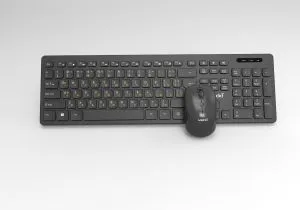 Makki БДС клавиатура и мишка Combo Keyboard and Mouse Wireless 2.4G BG low-profile chocolate - MAKKI-KB-KMX-C16