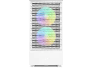 Carcasă turn de mijloc NZXT H5 Flow RGB alb mat