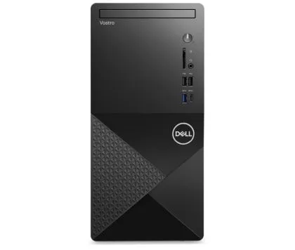 Computer desktop Dell Vostro 3030 MT, Intel Core i7-14700 (20 de nuclee, 33MB Cache, până la 5,4 GHz), 8GB, 8GBx1, DDR5, 4800MT/s, 512GB M.2 PCIe NVMe, Intel UHD Graphics 770, Wi-Fi 6, BT, tastatură și mouse, 180 W, Win 11 Pro, 3 ani PS