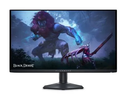 Monitor Dell Alienware AW2725DF, 26.7" QD-OLED Anti-reflex, IPS, 0.03ms, 1000 cd/m2, QHD (2560X1440), 360Hz, HDR-400, AMD FreeSyncPremium Pro+VESA, USB-C HDMI, USB DP 3.2, înălțime reglabilă, pivotare, pivotare, înclinare, negru