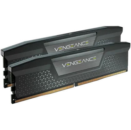 Corsair VENGEANCE DDR5 32GB (2x16GB) DDR5 6000 CL30-36-36-76 1.4V Std PMIC Intel XMP Memory - Black