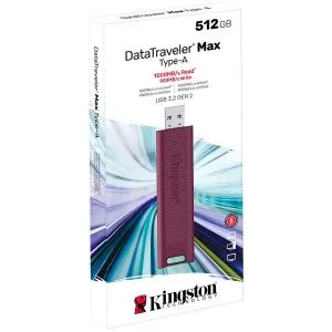 Kingston 512GB DataTraveler Max Type-A 1000R/900W USB 3.2 Gen 2, EAN: 740617328332