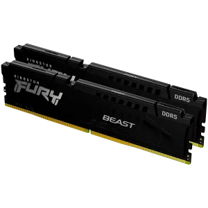 Kingston 64GB 5600MT/s DDR5 CL36 DIMM (Kit of 2) FURY Beast Black EXPO, EAN: 740617331745