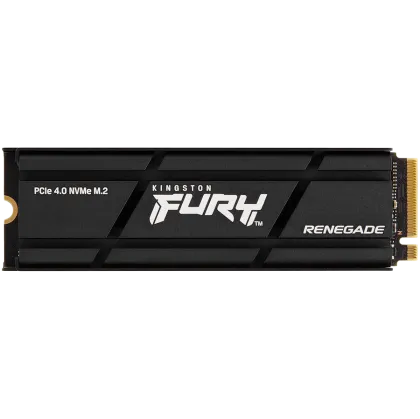 KINGSTON FURY Renegade 2TB SSD with Heatsink, M.2 2280, PCIe 4.0 NVMe, Read/Write 7300/7000MB/s, Random Read/Write: 1000K/1000K IOPS
