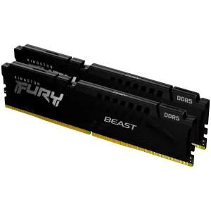 Kingston 32GB 6000MT/s DDR5 CL30 DIMM (Kit of 2) FURY Beast Black XMP